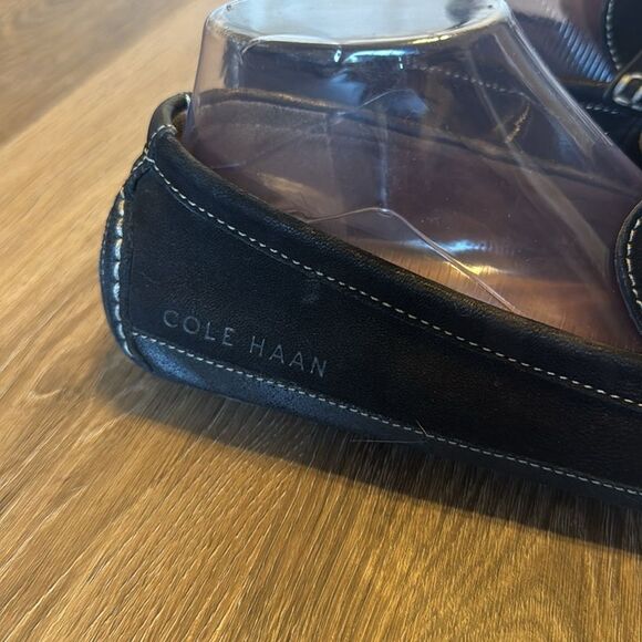 Cole Haan Grand OS Men’s Size 9.5 M Suede Leather Black Driving Loafers - Picture 6 of 12